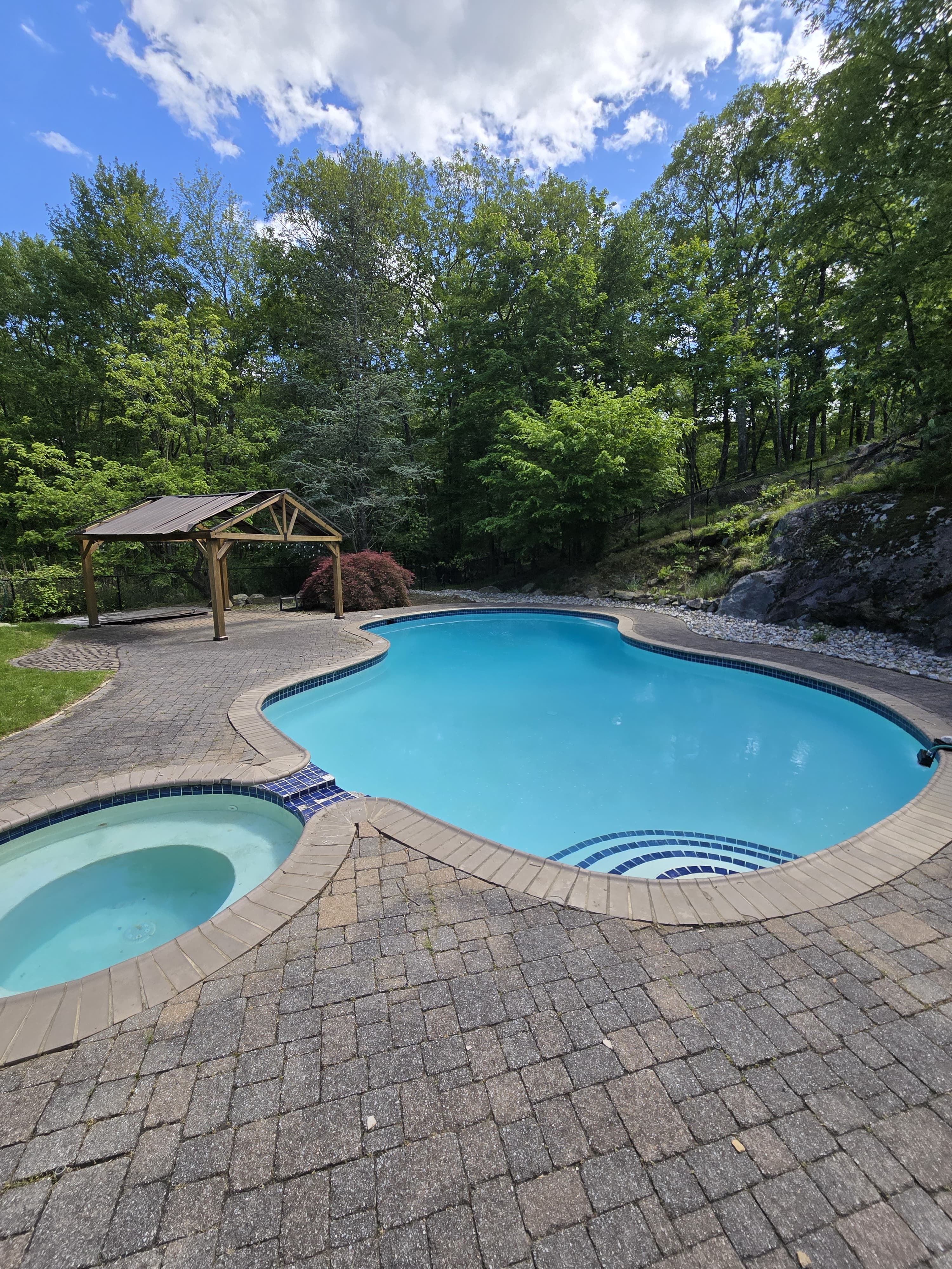 Pool After Deep Cleaning and Chemical Balance NJ